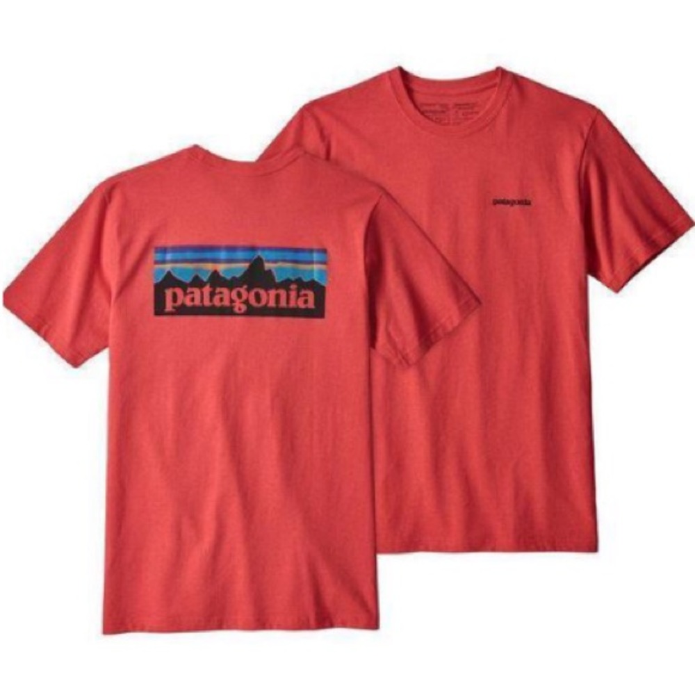 Red Patagonia T-shirt